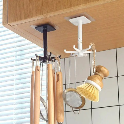 Kitchen Hooks 360 Degrees Rotatable Rack