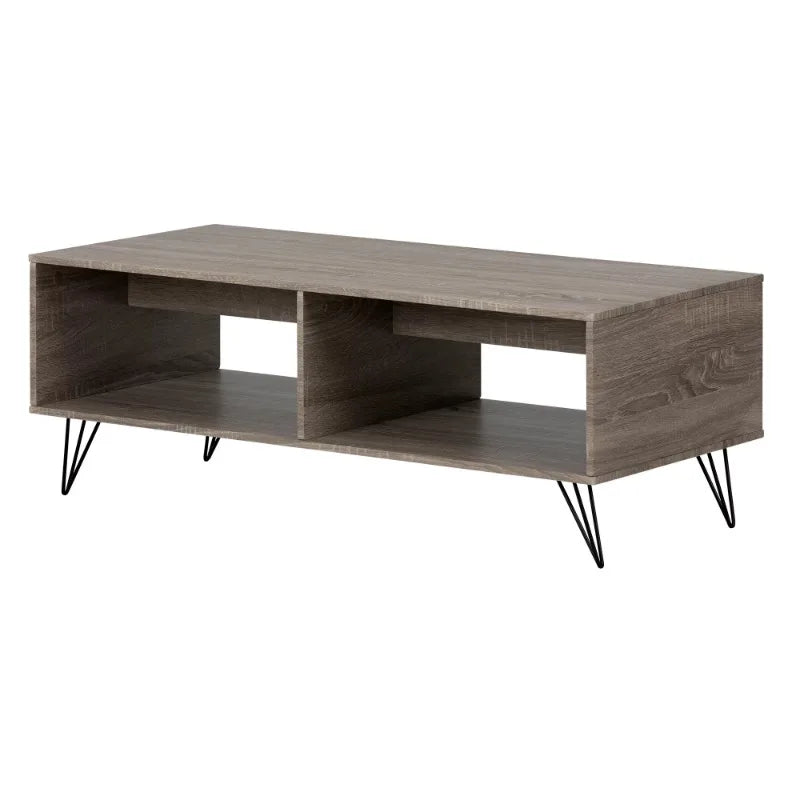 Oak Camel Coffee Table For Living Room